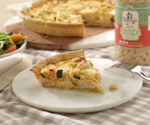quiche de alubias