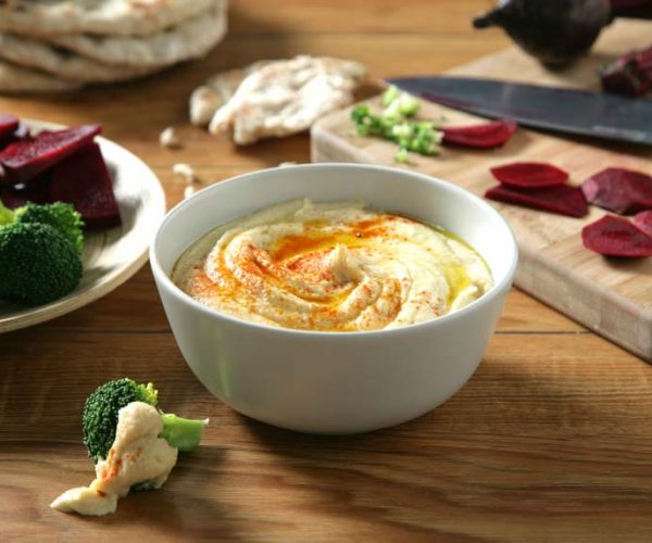 Receta de hummus de garbanzos