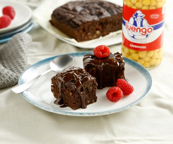 Brownie garbanzos Legumbres Luengo