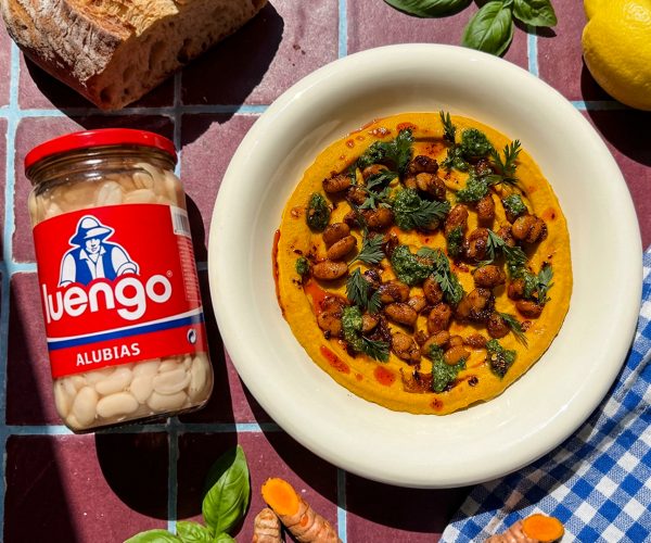 Dip de zanahorias y Alubias Luengo